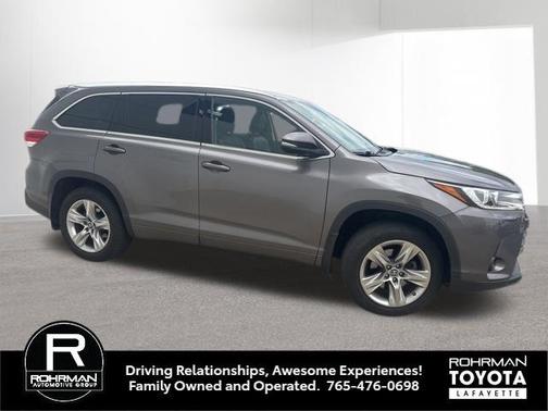 Predawn Gray Mica 2018 Toyota Highlander Limited
