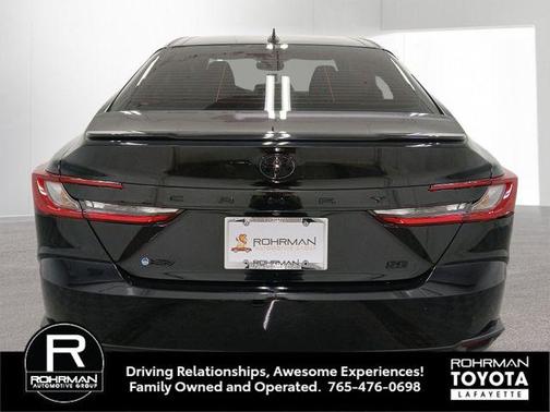 Midnight Black Metallic 2025 Toyota Camry SE