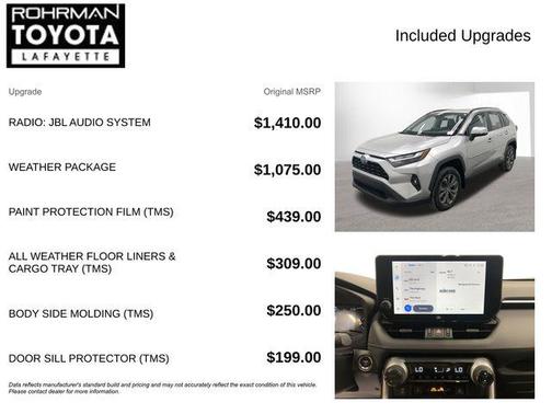 Silver Sky Metallic 2024 Toyota RAV4 Hybrid XLE Premium