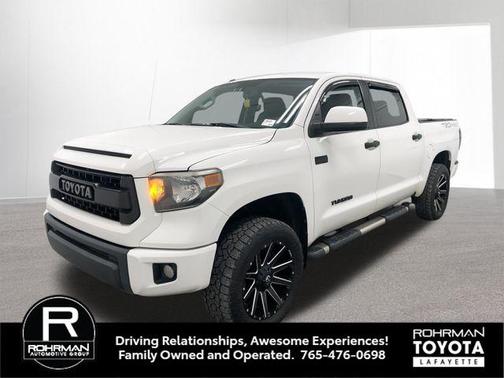 Super White 2016 Toyota Tundra TRD Pro