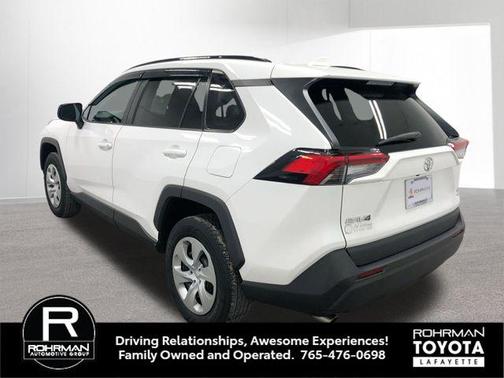 Super White 2020 Toyota RAV4 LE