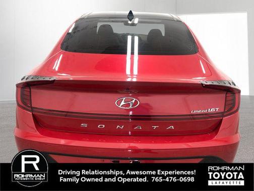 Calypso Red 2020 Hyundai SONATA Limited