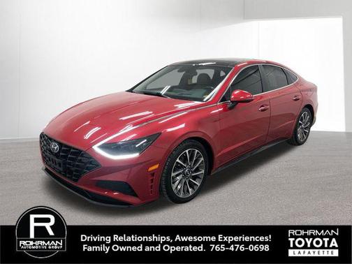 Calypso Red 2020 Hyundai SONATA Limited