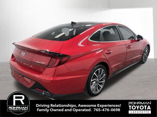 Calypso Red 2020 Hyundai SONATA Limited