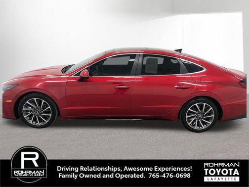 Calypso Red 2020 Hyundai SONATA Limited