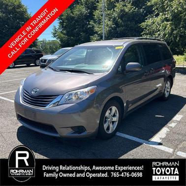 Predawn Gray Mica 2017 Toyota Sienna LE
