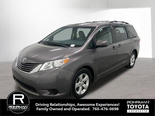 Predawn Gray Mica 2017 Toyota Sienna LE