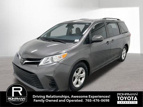 Predawn Gray Mica 2020 Toyota Sienna LE