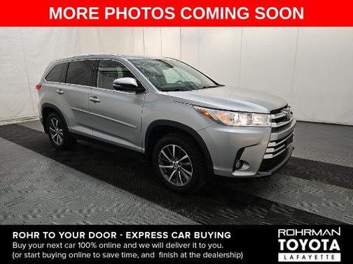 Celestial Silver Metallic 2019 Toyota Highlander XLE