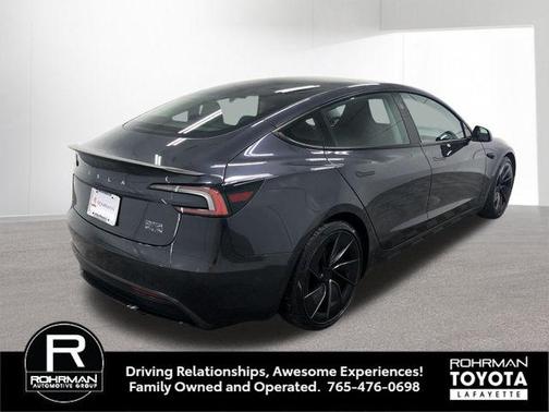 Solid Black 2024 Tesla Model 3 Performance