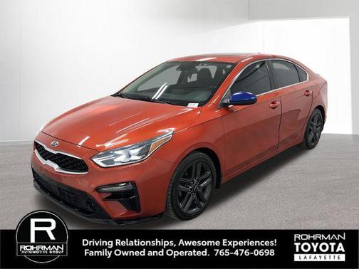 Fire Orange 2019 Kia Forte EX