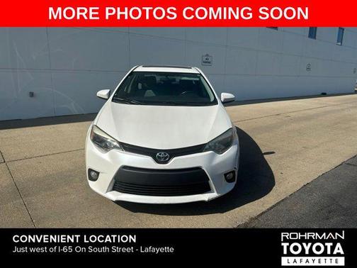 Blizzard Pearl 2014 Toyota Corolla LE Plus