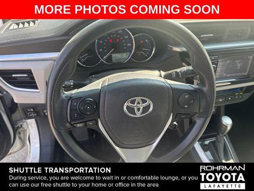 Blizzard Pearl 2014 Toyota Corolla LE Plus