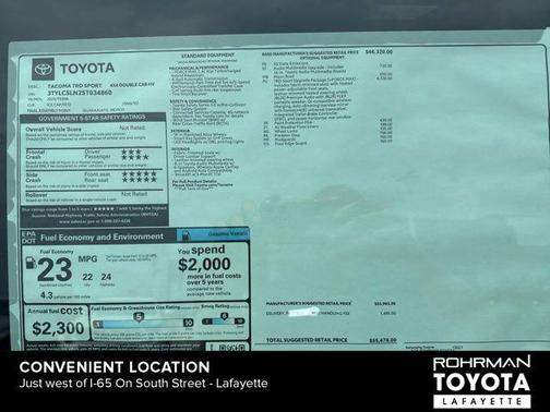 2025 Toyota Tacoma TRD Sport