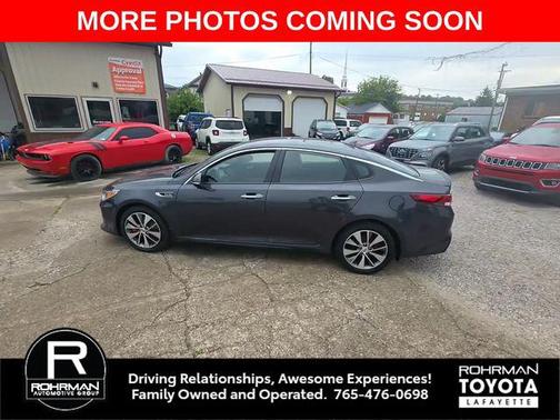 Platinum Graphite 2017 Kia Optima SX Turbo