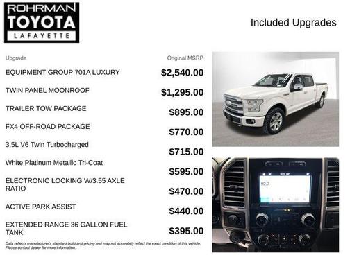 2016 Ford F-150 Platinum