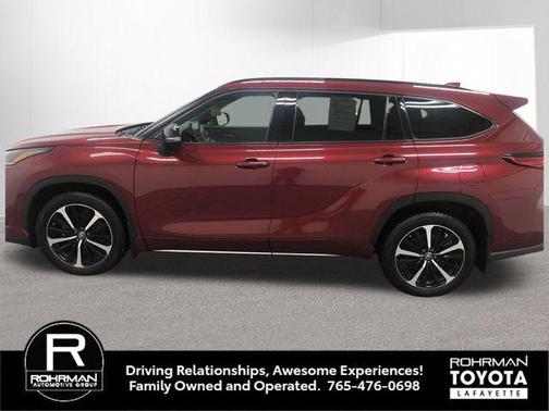 Ruby Flare Pearl 2022 Toyota Highlander XSE