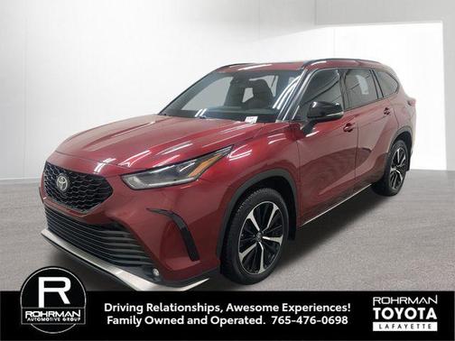 Ruby Flare Pearl 2022 Toyota Highlander XSE