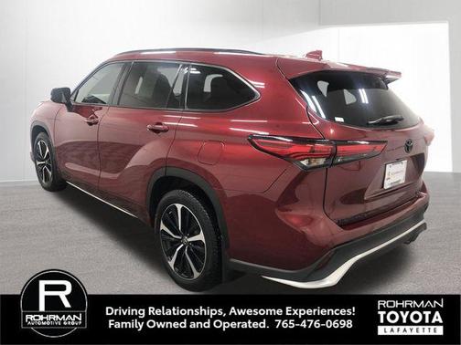 Ruby Flare Pearl 2022 Toyota Highlander XSE