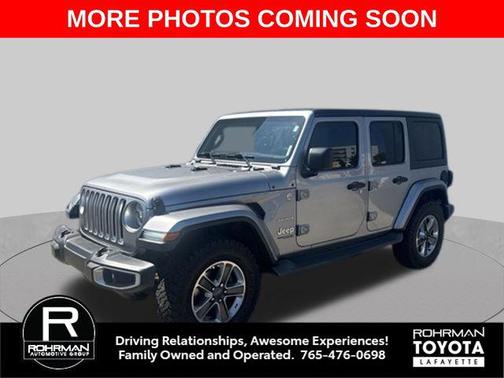 Billet Silver Metallic Clearcoat 2019 Jeep Wrangler Unlimited Sahara