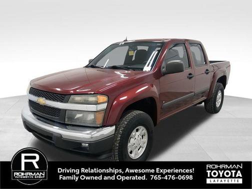 Deep Ruby Metallic 2008 Chevrolet Colorado LT