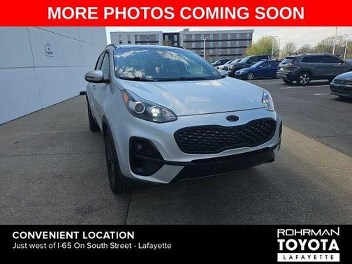 Sparkling Silver 2021 Kia Sportage S