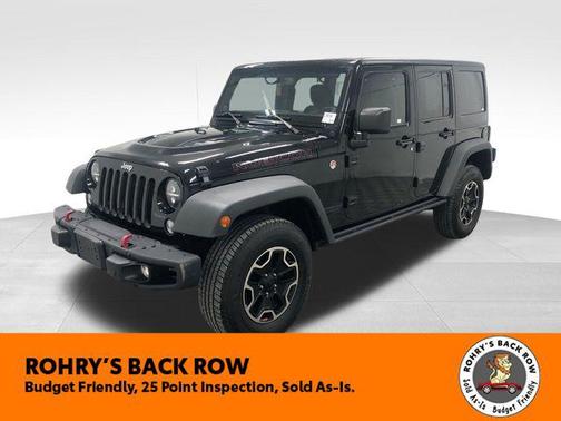 Black Clearcoat 2014 Jeep Wrangler Unlimited Rubicon