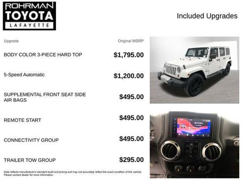 Bright White Clearcoat 2013 Jeep Wrangler Unlimited Sahara