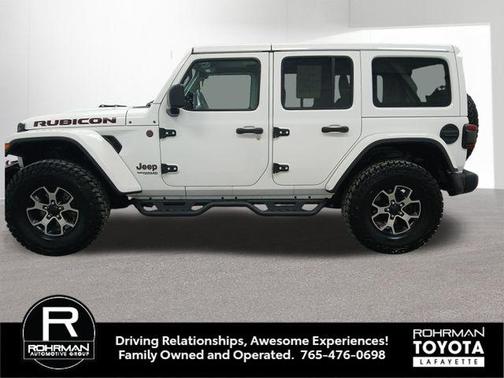 Bright White Clearcoat 2019 Jeep Wrangler Unlimited Rubicon