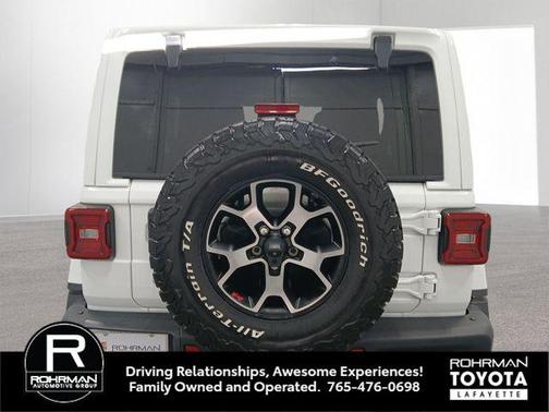 Bright White Clearcoat 2019 Jeep Wrangler Unlimited Rubicon