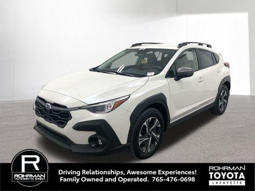 Crystal White Pearl 2024 Subaru Crosstrek Premium