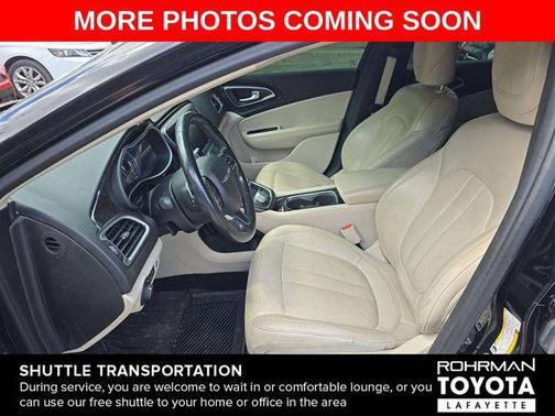 Black Clearcoat 2016 Chrysler 200 C