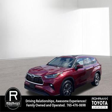 Ruby Flare Pearl 2021 Toyota Highlander XLE