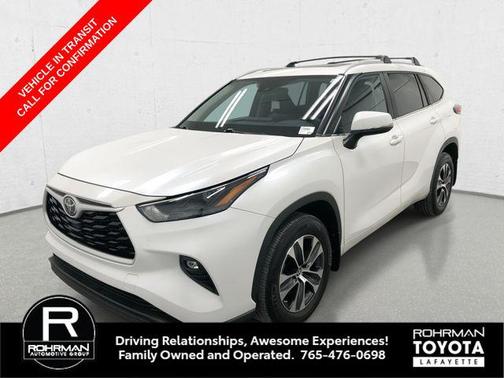 Wind Chill Pearl 2023 Toyota Highlander XLE