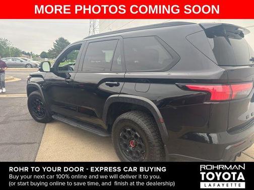 Midnight Black Metallic 2024 Toyota Sequoia TRD Pro