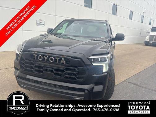 Midnight Black Metallic 2024 Toyota Sequoia TRD Pro