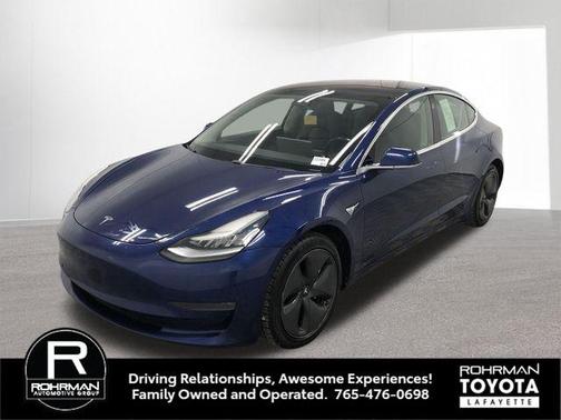 Deep Blue Metallic 2019 Tesla Model 3 Mid Range