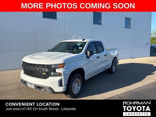 Summit White 2021 Chevrolet Silverado 1500 WT