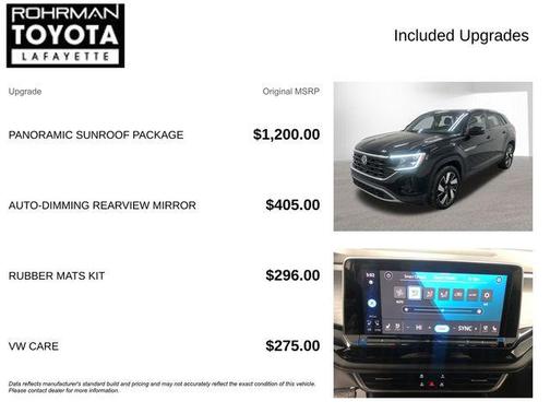 2024 Volkswagen Atlas Cross Sport 2.0T SE w/Technology 4MOTION