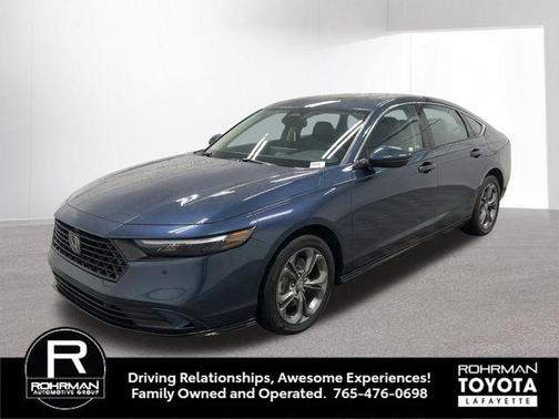 Blue Metallic 2023 Honda Accord Hybrid EX-L