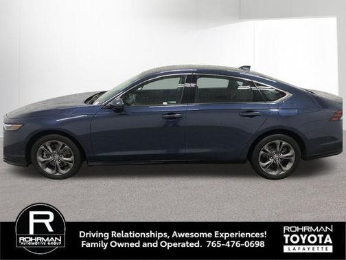 Blue Metallic 2023 Honda Accord Hybrid EX-L