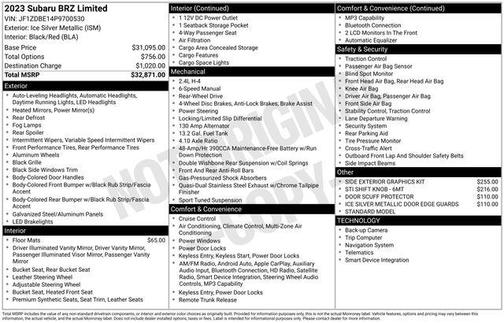 2023 Subaru BRZ Limited