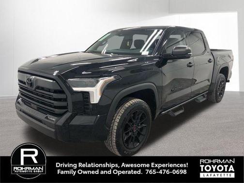 Midnight Black Metallic 2025 Toyota Tundra SR5