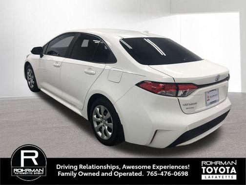 Super White 2021 Toyota Corolla LE