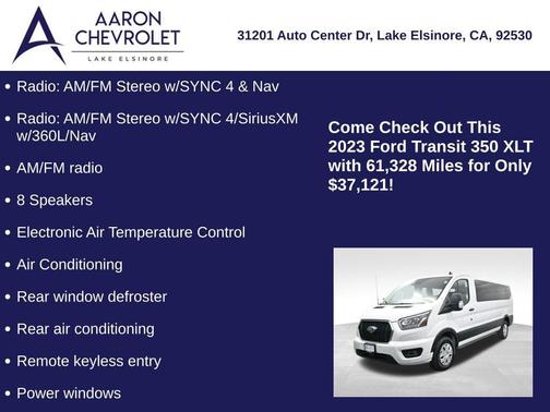 2023 Ford Transit-350 XLT