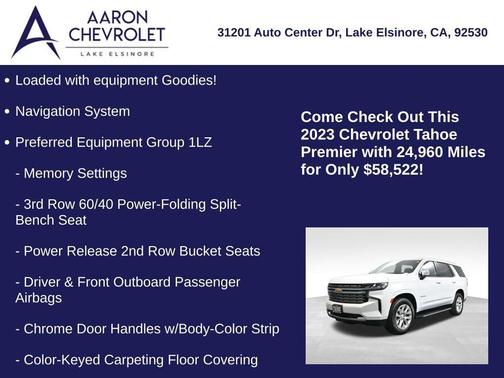 2023 Chevrolet Tahoe Premier