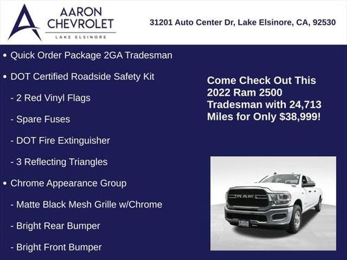 2022 RAM 2500 Tradesman