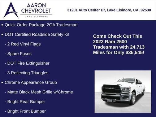 2022 RAM 2500 Tradesman