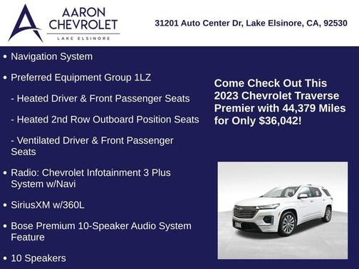 2023 Chevrolet Traverse Premier