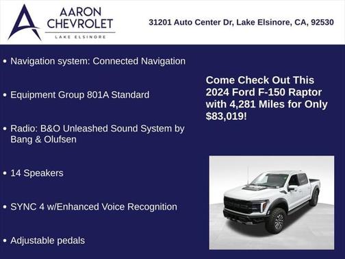 2024 Ford F-150 Raptor